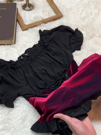 Embark on the exclusive #UnboxingSeries of Scarlet Darkness and unravel the enchantment within. ✨💼 #DiscoverTheMystery #scarletdarkness #halloweencostume #falloutfits #weekendvibes #weekendchallenge | Scarlet Darkness Brand