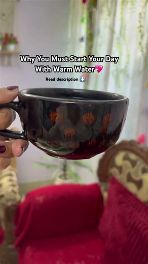 Why You Must Start Your DayWith Warm Water💦#hotwater#health#youtubeshort#skincare#beautytiips#fly