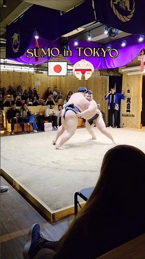 Amazing SUMO experience in TOKYO! 🇯🇵 #sumo #tokyo #shorts