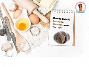Receita de Bolo de Laranja com Chocolate
