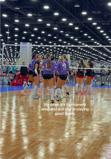 Life During Tournament Weekend in Club Volleyball
