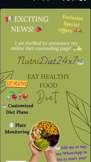 Online personalized diet plan