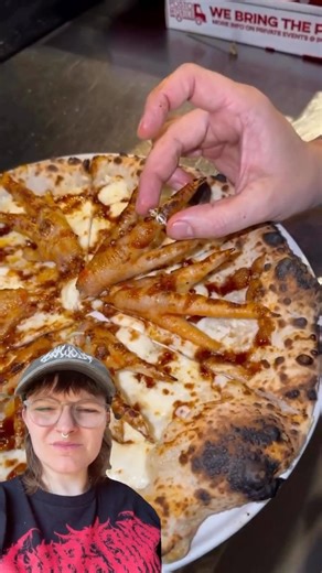 Pretty grim pizza actually