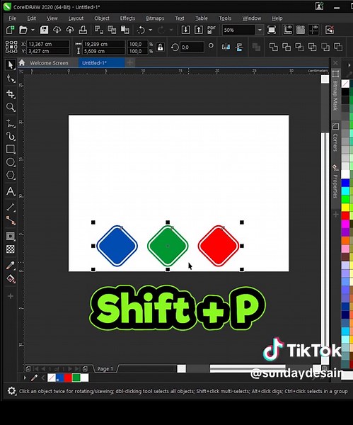 Tutorial Lengkap CorelDraw: Cara Luruskan Objek