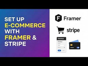 How to Set Up E-commerce with Framer & Stripe (2026 Full Tutorial)