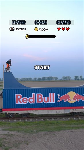 100% completion rate 😎✅ 🚲 : David Godziek 🤝 : Prada | Red Bull