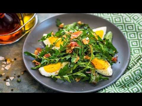 Salade de pissenlits aux lardons | Recette gourmande
