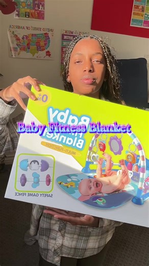 Ultimate 3-in-1 Baby Fitness Blanket for Happy Milestones