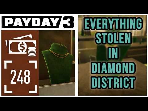 PAYDAY 3 | Stealing EVERYTHING From Diamond District