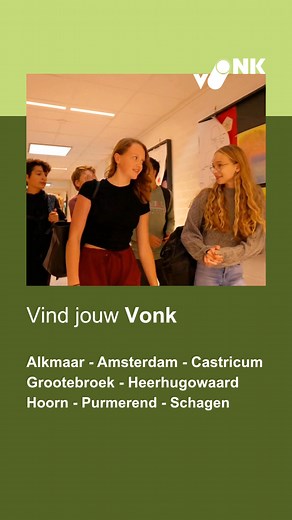 Ervaar het vmbo tijdens onze meeloopmiddagen! | Vonk