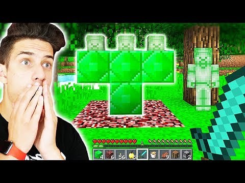 HOW TO SUMMON GREEN STEVE IN MINECRAFT!