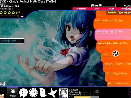 osu! Taiko Cirno s Perfect Math Class
