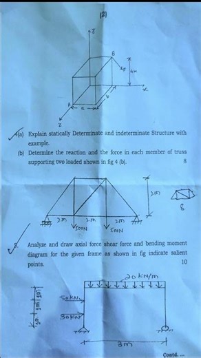 B.E (Civil) first semester /final question #applied mechanics -1 /purbanchal university 2023 /#new