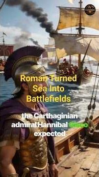The Roman Machine That Turned Sea Battles Into Land Battles (260 BC) 🏛️⚓ #shorts #romanempire