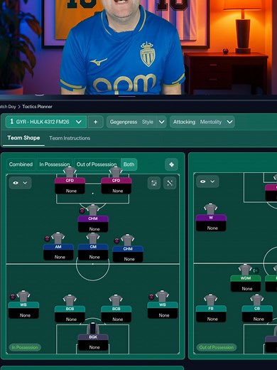 Best Tactics for FM26: Testing GYR HULK 4312