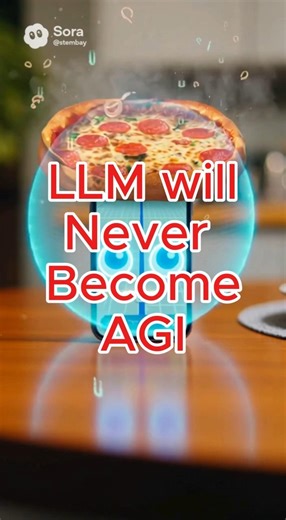 LLM will never be AGI, why | Explain to grandma why AGI will not happen from LLM | LLM AGI not real
