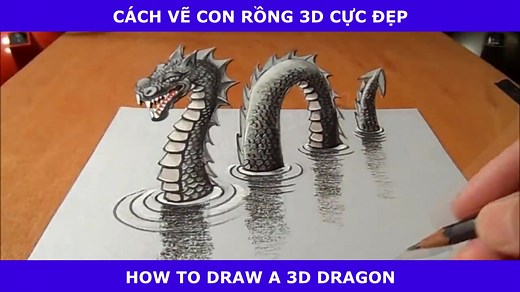 Step-by-Step Guide on Drawing a Realistic 3D Dragon
