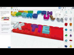 TinkerCad - Tutorial 3 - Make a Keychain