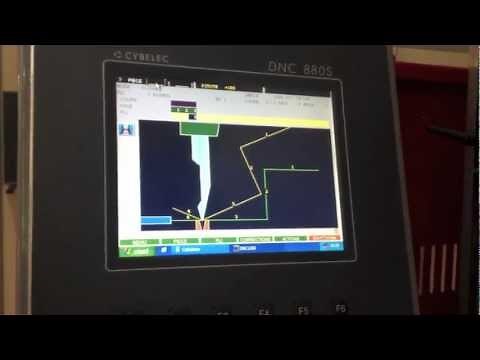 Démonstration Programmation sur Cybelec DNC880S pour presse plieuse PRO Bend