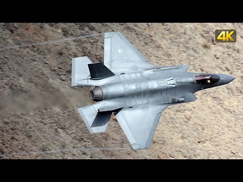 Low Level Military Flying - Star Wars Canyon, California USA