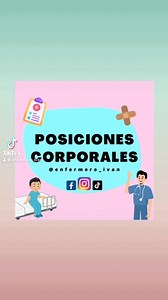 Posiciones Corporales.💠🛌👌#enfermeria #enfermeras #enfermera #nurse #apuntesdeenfermeria #enfermeroivan #posiciones #cirugia #hospital #medicina #medico #doctor #posicionesanatomicas | Enfermero Iván