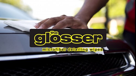 CleanTools The Glosser Microfiber Detailing Wipes, Case of 6