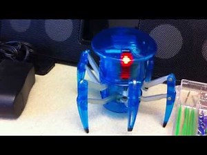Java SE Embedded driving Hexbot Spider via Raspberry Pi