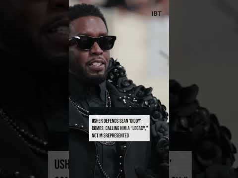 R&B superstar Usher has publicly spoken out in defense of his former mentor Sean “Diddy” Combs