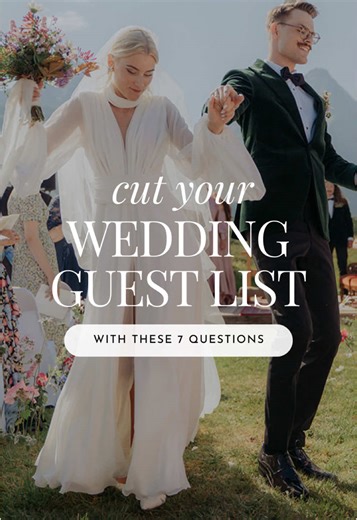 Should they make your wedding guest list? Should they not? Here are seven questions to help you decide.⁠ ⁠ 📸 @by.sivelin⁠ ⁠ #junebugweddings #weddingguest #guestlist #weddingguestlist #weddingplanning #weddingplanningtips