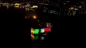 20K views · 485 reactions | Isola Bella, Isola Madre, Rocca di Angera. Tutte le sere il tricolore illumina di speranza le Terre Borromee sul Lago Maggiore. | Terre Borromeo | Facebook