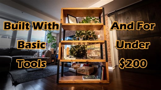 Cheaper Than Ikea?! - The Industrial Bookcase Budget Build