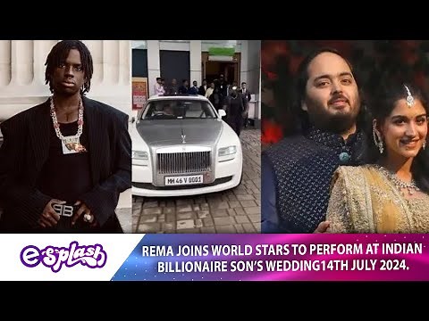 Rema's Spectacular Performance At Ambani Son's Lavish Wedding in India!
