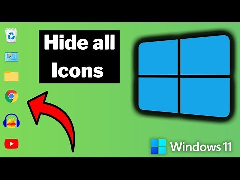 How to Hide all Desktop Icons on Windows 11
