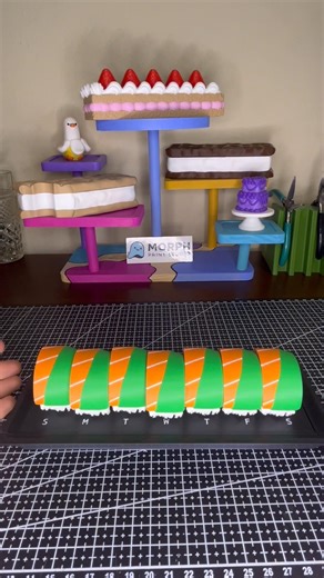 Sushi Pill Box - 3D Printed