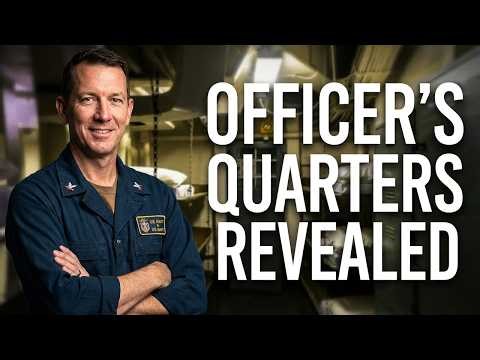 How Do High-Ranking Officers REALLY Live, Eat & Sleep on a Destroyer