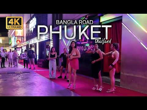 🇹🇭 4K HDR | Bangla Road Phuket, Thailand | Nightlife | Full Walking Tour