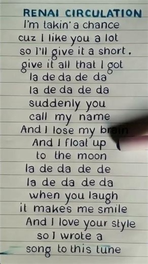 Renai Circulation 'English cover' Lyrics (REQUESTED) #anime #lyrics #shorts #shortsfeed