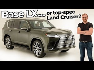 When a Land Cruiser is NOT enough! (Lexus LX 500d 2022 review walkaround)