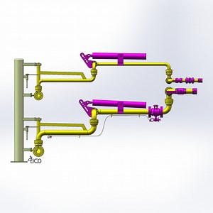 [Hot Item] New Design for Chemical Industry Fluid Top Loading Arm