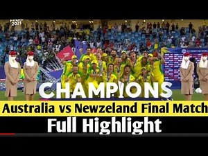 Australia vs NewZealand Full Highlights | T20 World Cup Final Highlights | NZ vs AUS Final 2021