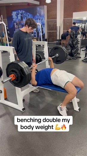 Bench Pressing Double My Body Weight