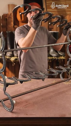 49K views · 130 reactions | DIY Cowboy Boot Rack! | DeMilked | Facebook
