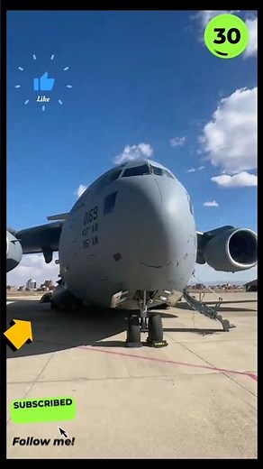 The MILITARY PLANE That Carries TANKS! ✈️ Boeing C-17 Globemaster III