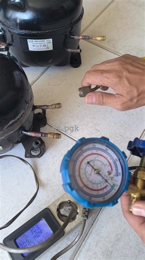 Tutorial buat pemula yang baru belajar cara pengetesan kompresor second yang benar dan tepat ✅agar pekerjaan tidak menjadi sia-sia✍️👌 #test #compressor #refrigerator #hvac #tutorial #tips #video #technician #reel #engineering #pemula #diy Bagian 4 | Bintang Teknik Pgk