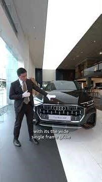 The Audi Q8: Power. Presence. Progress.
