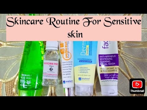 💕 Sensitive Skin Friendly Routine | Affordable & Dermatologist Approved Tips