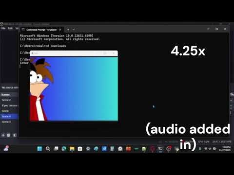 i made my own video format