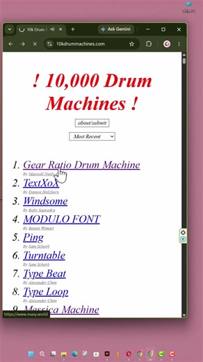 🥁 This Website Has the Weirdest Drum Machines on the Internet 🤯 #music #drummachine #beatmaker