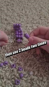how to make a kandi worm
