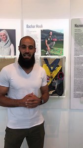 Thank you to Bachar Houli from Richmond FC for dropping by IMA! Come on down to have a taste of #AustralianMuslimHistory and check out Bachar's Premiership jersey and footy boots! Hurry - there's still time to enter our AFL competition and be in the running to be part of Richmond's Team Photo. Simply find the competition post on IMA's page for details. | Islamic Museum of Australia